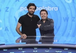 Rafa y Orestes, en 'Pasapalabra'.
