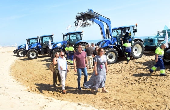 Visita a la playa de Piles.