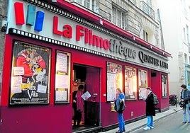 La Filmoteca de Quartier Latín parisino.