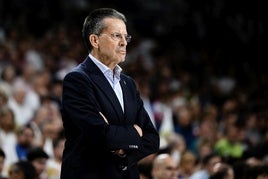 Pedro Martínez, ante el Real Madrid.