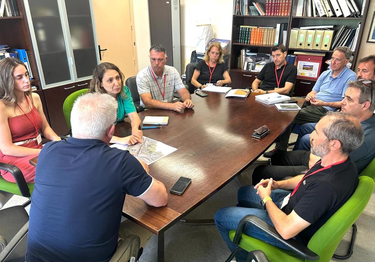 Imagen de la reunión celebrada en la Confederación del Júcar.