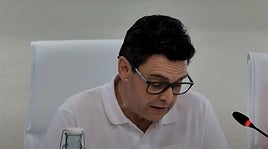 José Antonio Martínez, portavoz socialista en el Ayuntamiento de Ontinyent.