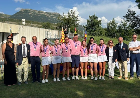 La Selección Valenciana de golf, Campeona de España Absoluta Femenina.