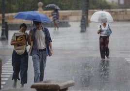 Tormentas en Valencia.