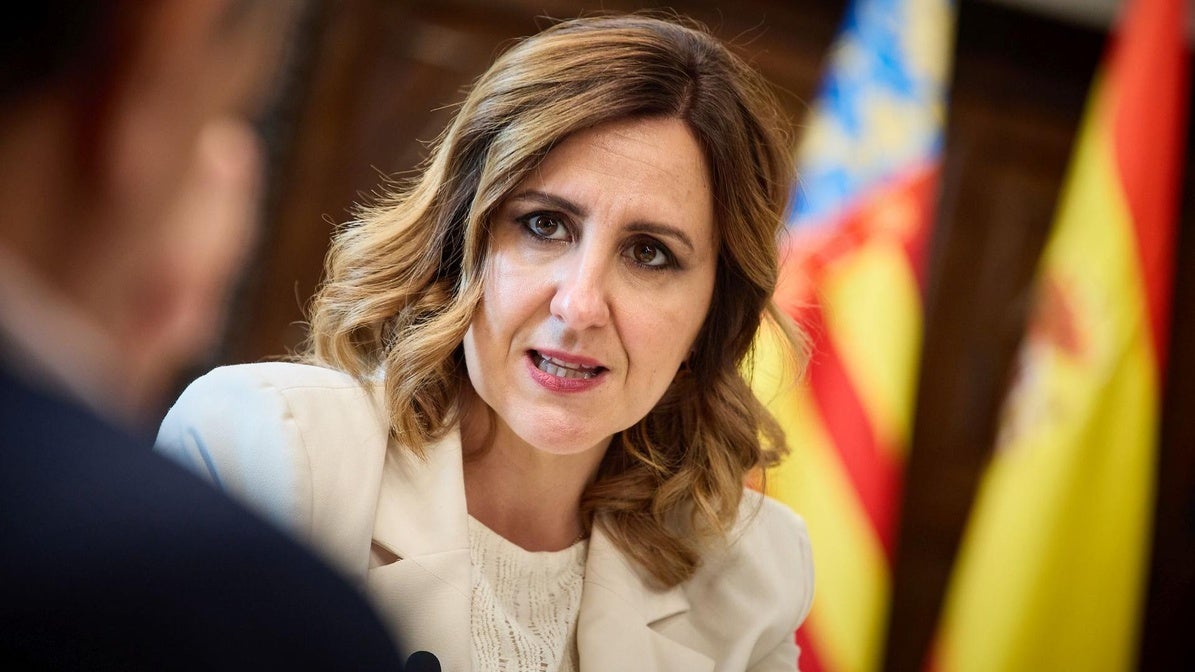 Catalá, durante la entrevista en la Alcaldía.