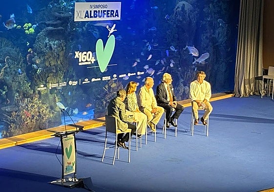 La mesa de expertos, este jueves en el Simposio de la Albufera.