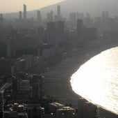Playa de Benidorm, en una imagen de archivo.