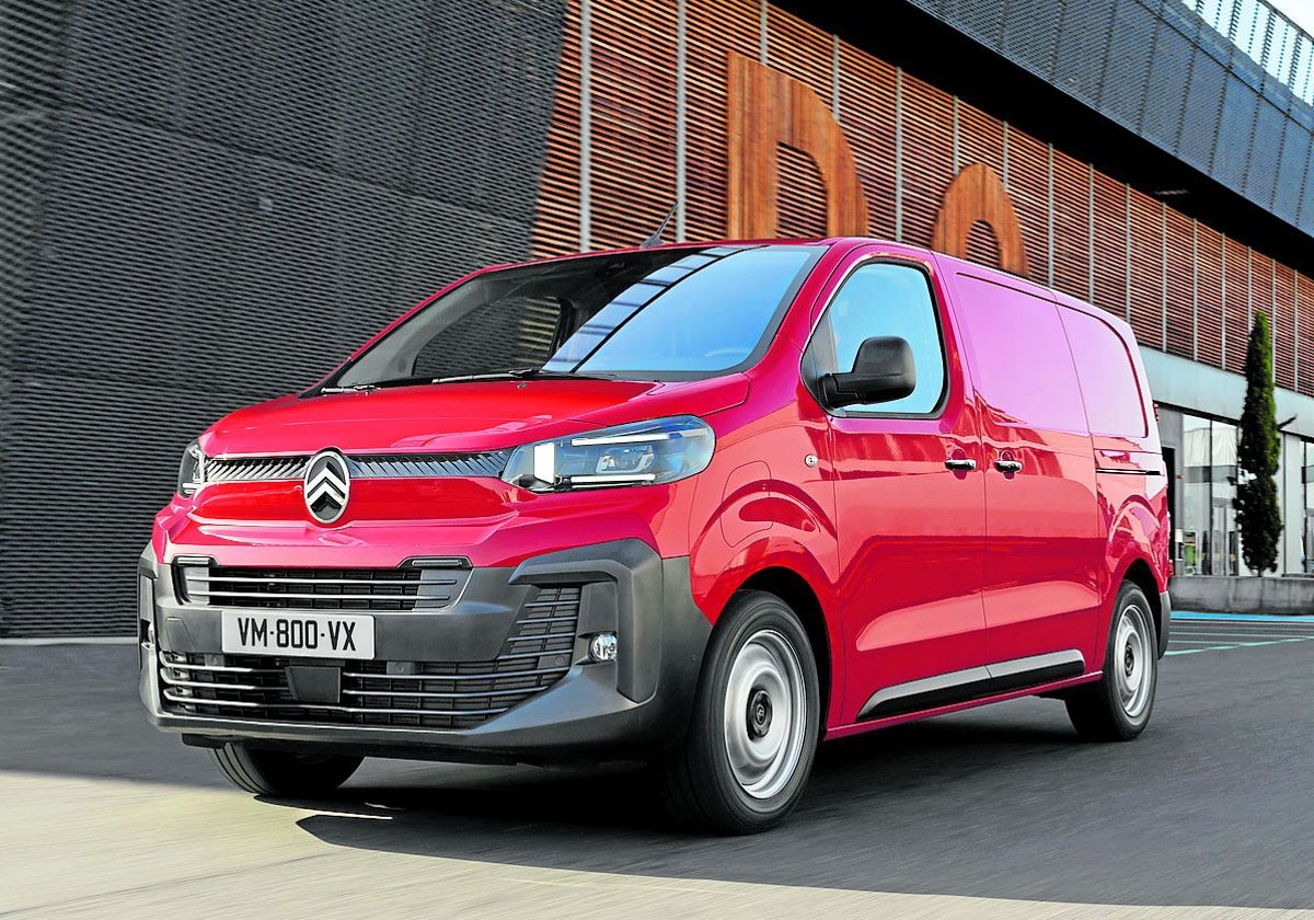 El Citroën Jumpy también cuenta con su respectiva versión eléctrica 'ë'.