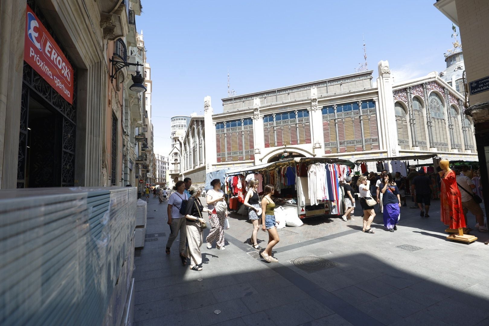 Fotos del nuevo Eroski en Valencia