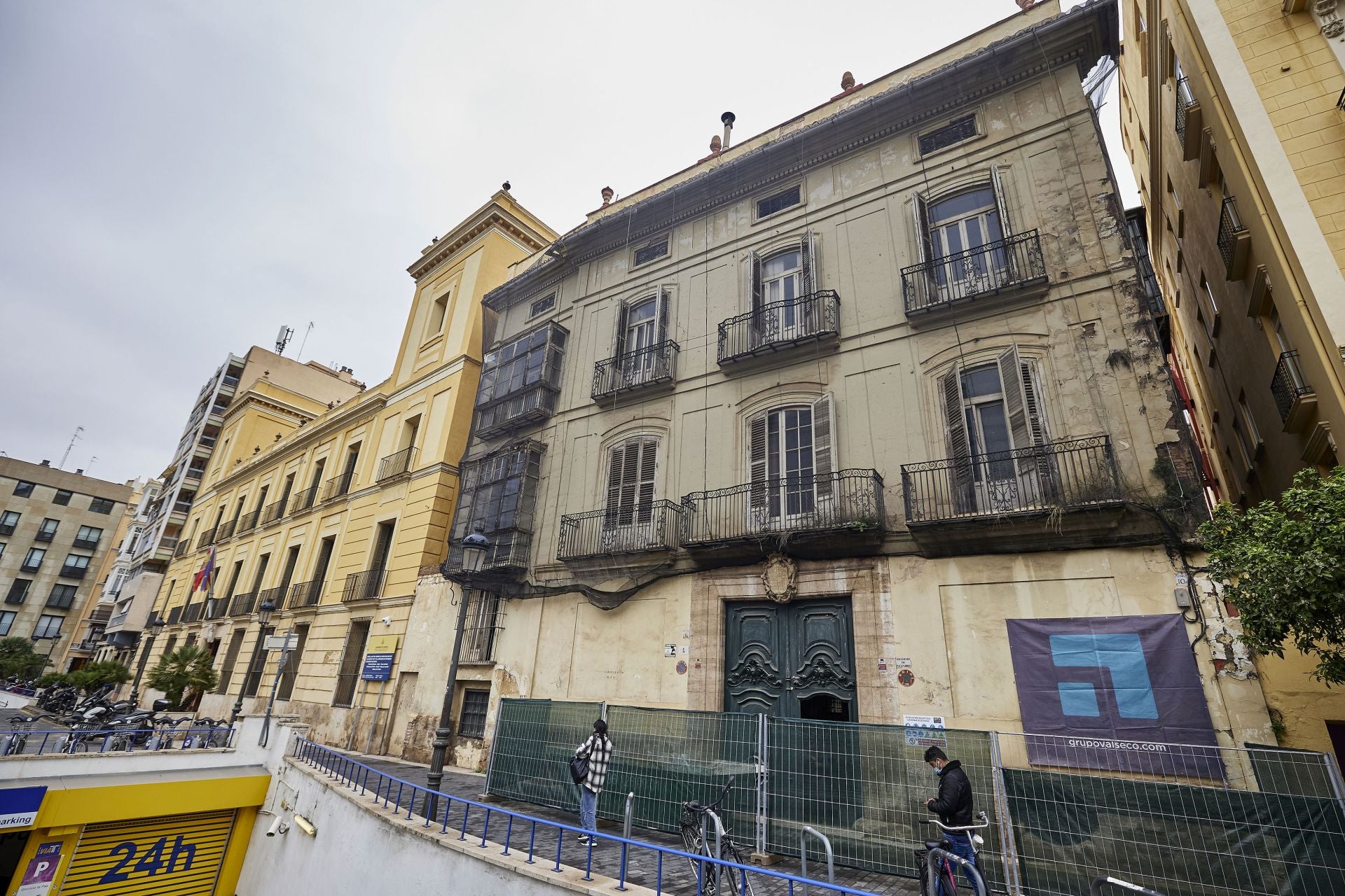 El Palacio de los Marqueses de Montortal, en Valencia