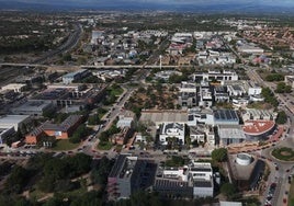 Imagen aérea del Parque Tecnológico de Paterna.