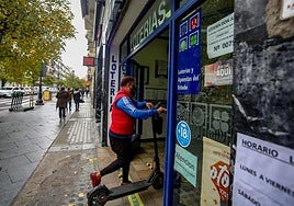 Una administración de Loterías y Apuestas del Estado en una imagen de archivo.