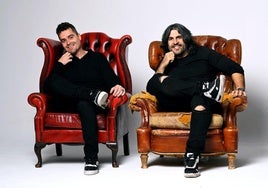 Álex Clavero (i) y JJ Vaquero (d) en la imagen promocional de 'La Garita'.