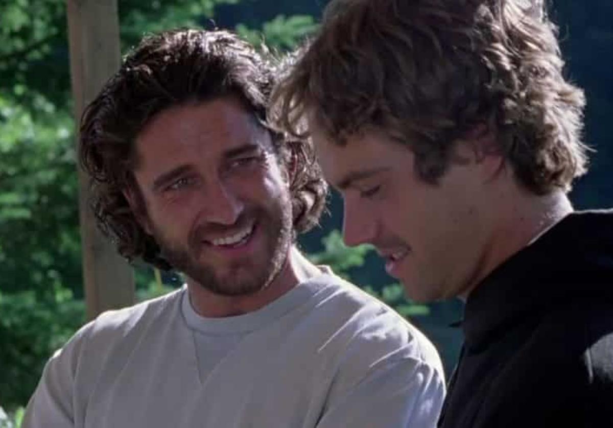 Gerald Butler (i) y Paul Walker (d).