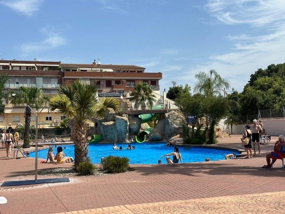 Piscina municipal de la Murta, en Xàtiva.
