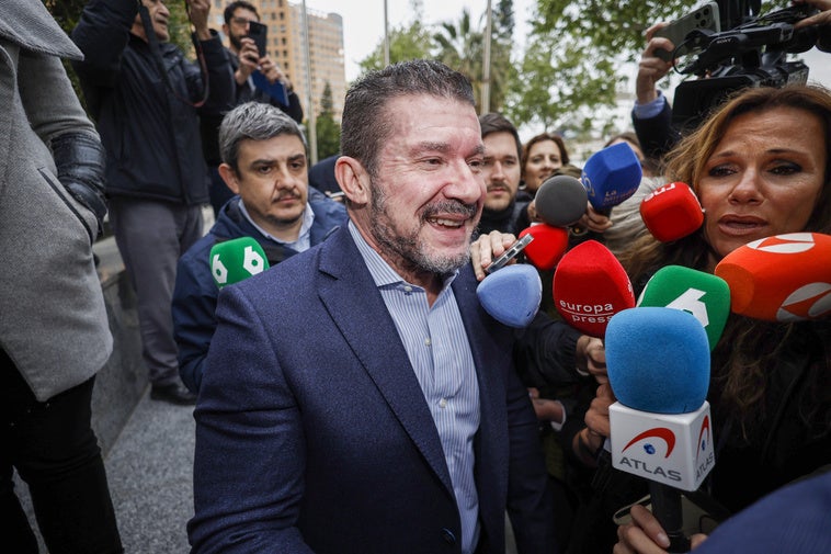 Argüeso, antes de su declaración ante la jueza de la dana.