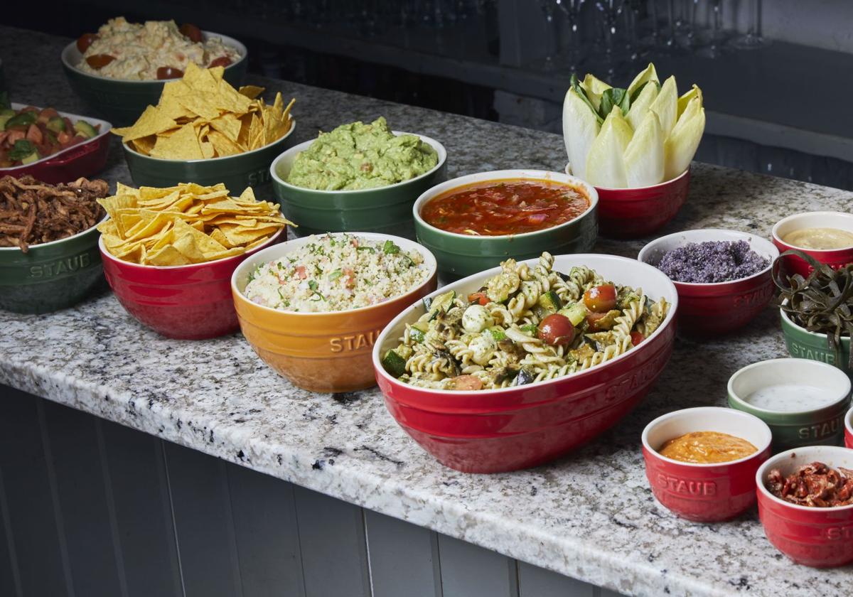 Un buffet en una imagen de archivo.