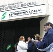 Una oficina de la Seguridad Social en una imagen de archivo.