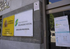Instituto nacional de la Seguridad Social, imagen de archivo.