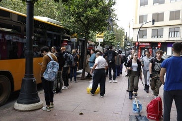 El transporte metropolitano de Valencia.