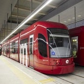 Dos trenes de Metrovalencia en una imagen de archivo.