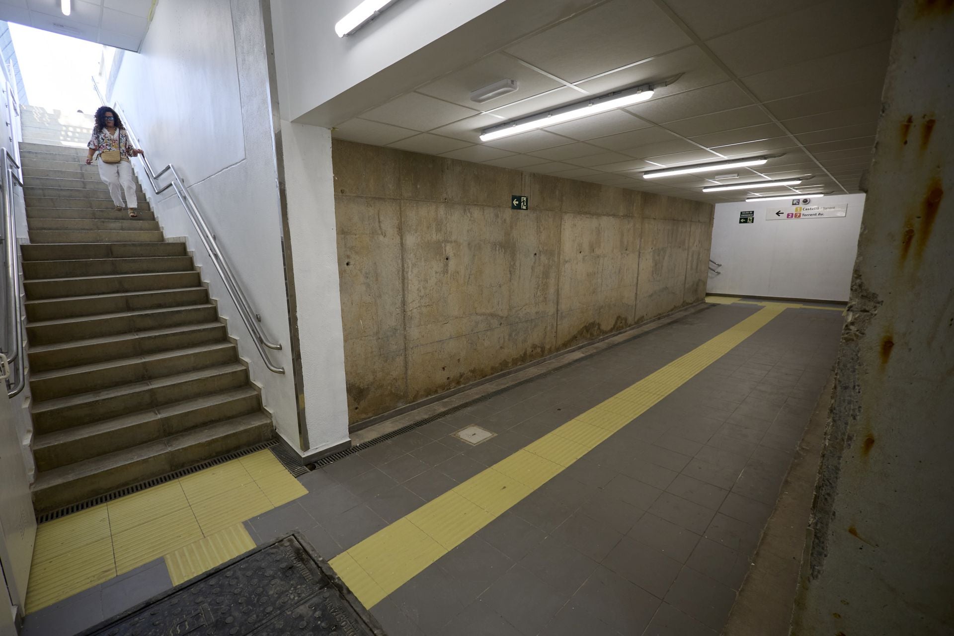 Todas las imágenes de apertura del metro en la zona cero de la dana