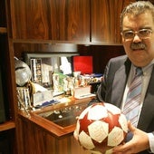 Juan Bautista Soler, durante su etapa como presidente del Valencia.