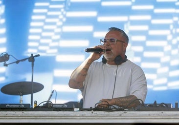 Juan Magan actuando en el BigSound.