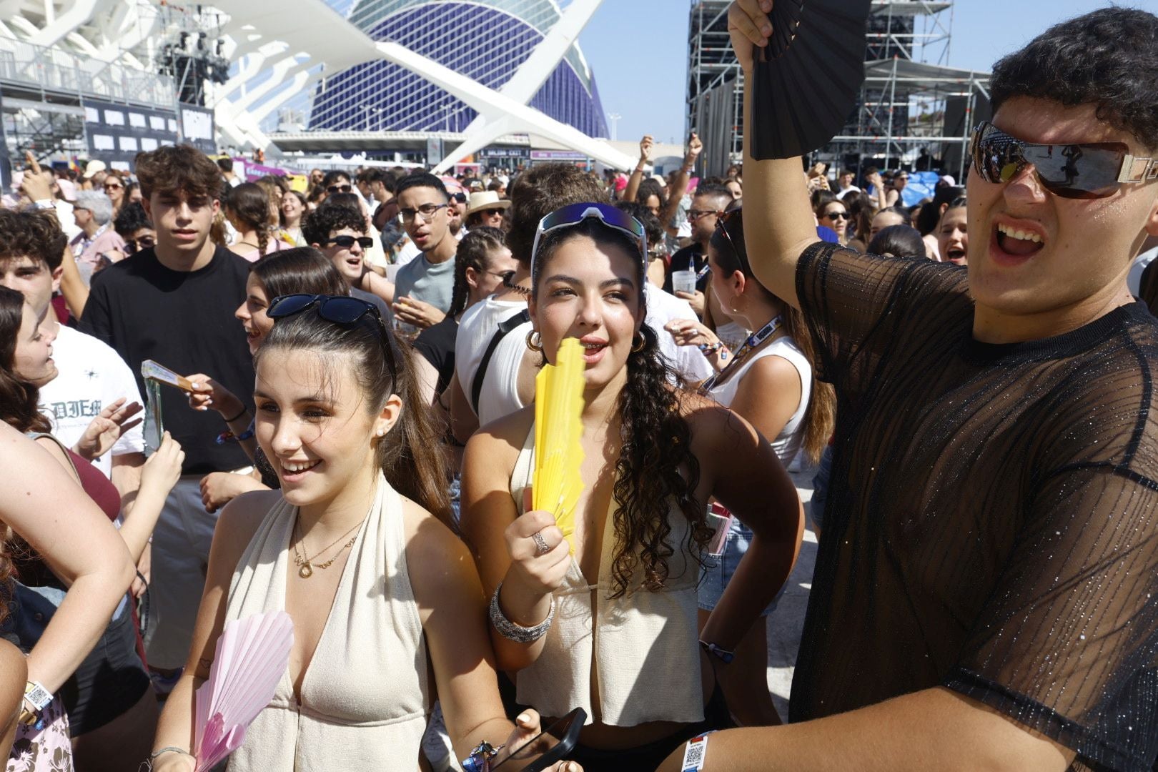 Valencia disfruta con el Big Sound en su primera y calurosa jornada