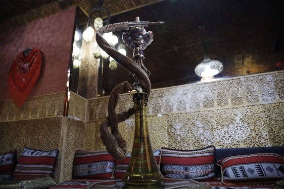 Una cachimba o shisha.