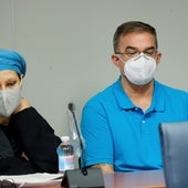 Salvador Rodrigo Lapiedra, en una de las jornadas del juicio por el asesinato de Antonio en la Ciudad de la Justicia de Valencia.