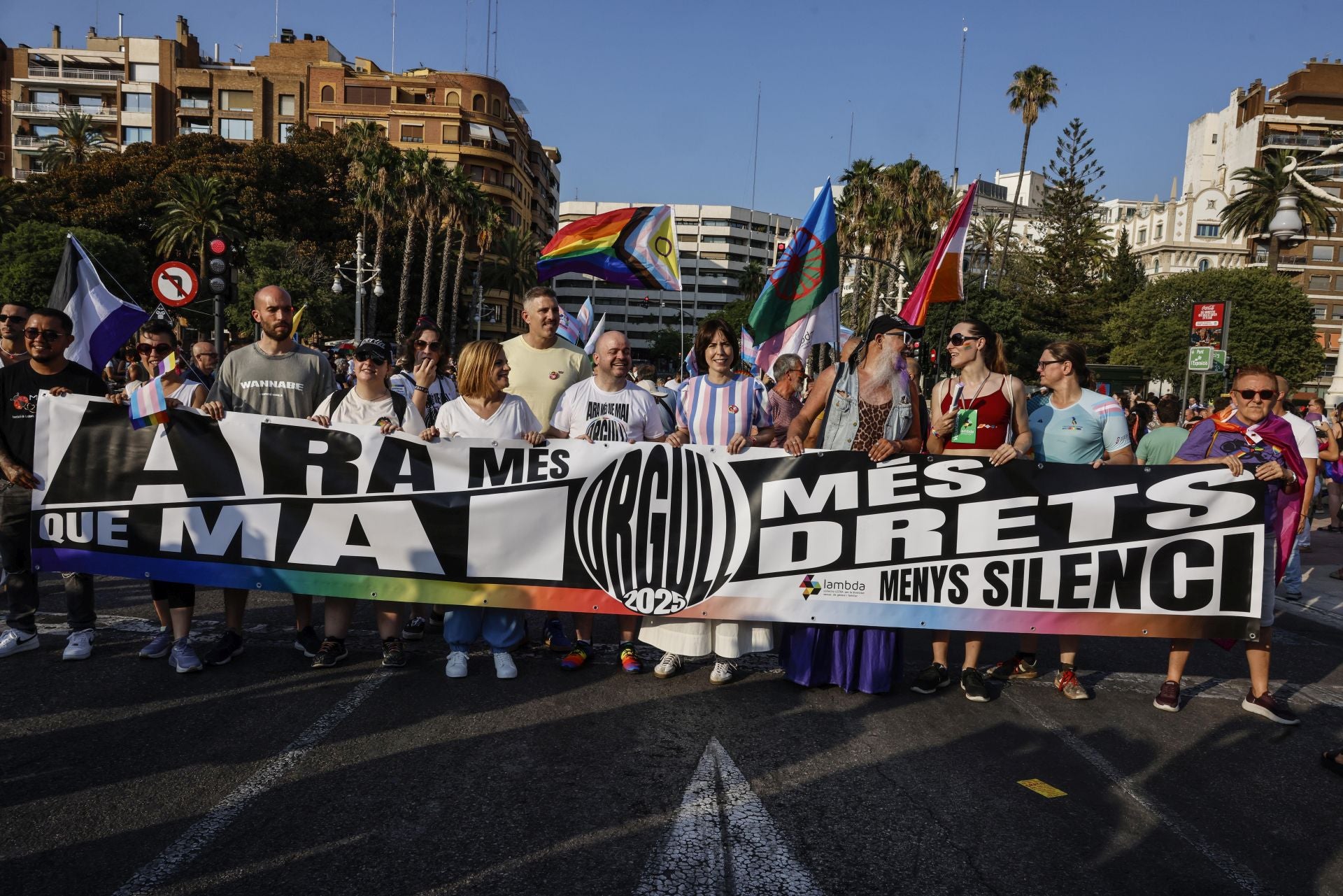 FOTOS | Manifestación del Orgullo 2025 en Valencia