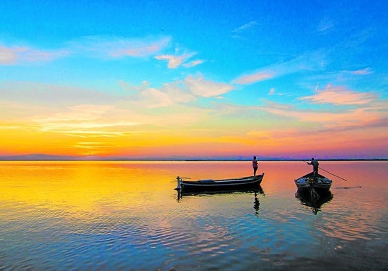 Foto premiada en el concurso de La Albufera