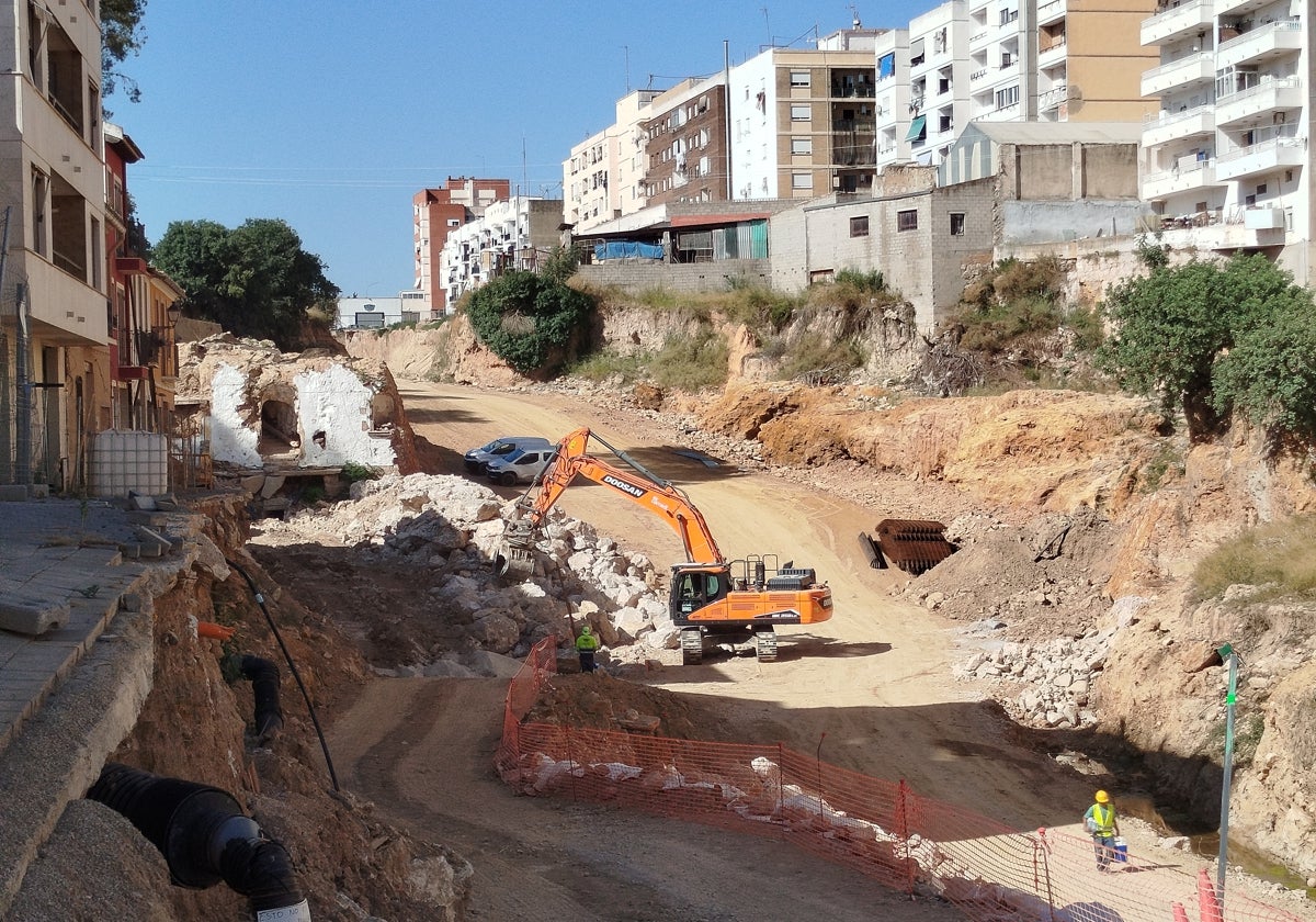 El lento paso de la reconstrucción del kilómetro 0 de la dana