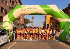 Xevi Lluch y Elia Fuentes ganan la 10K Alboraya Contra el Cáncer de 2025.