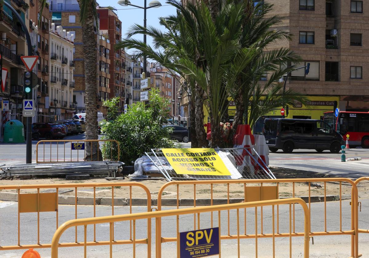 FOTOS | La avenida Pérez Galdós, lista para arrancar las obras de remodelación