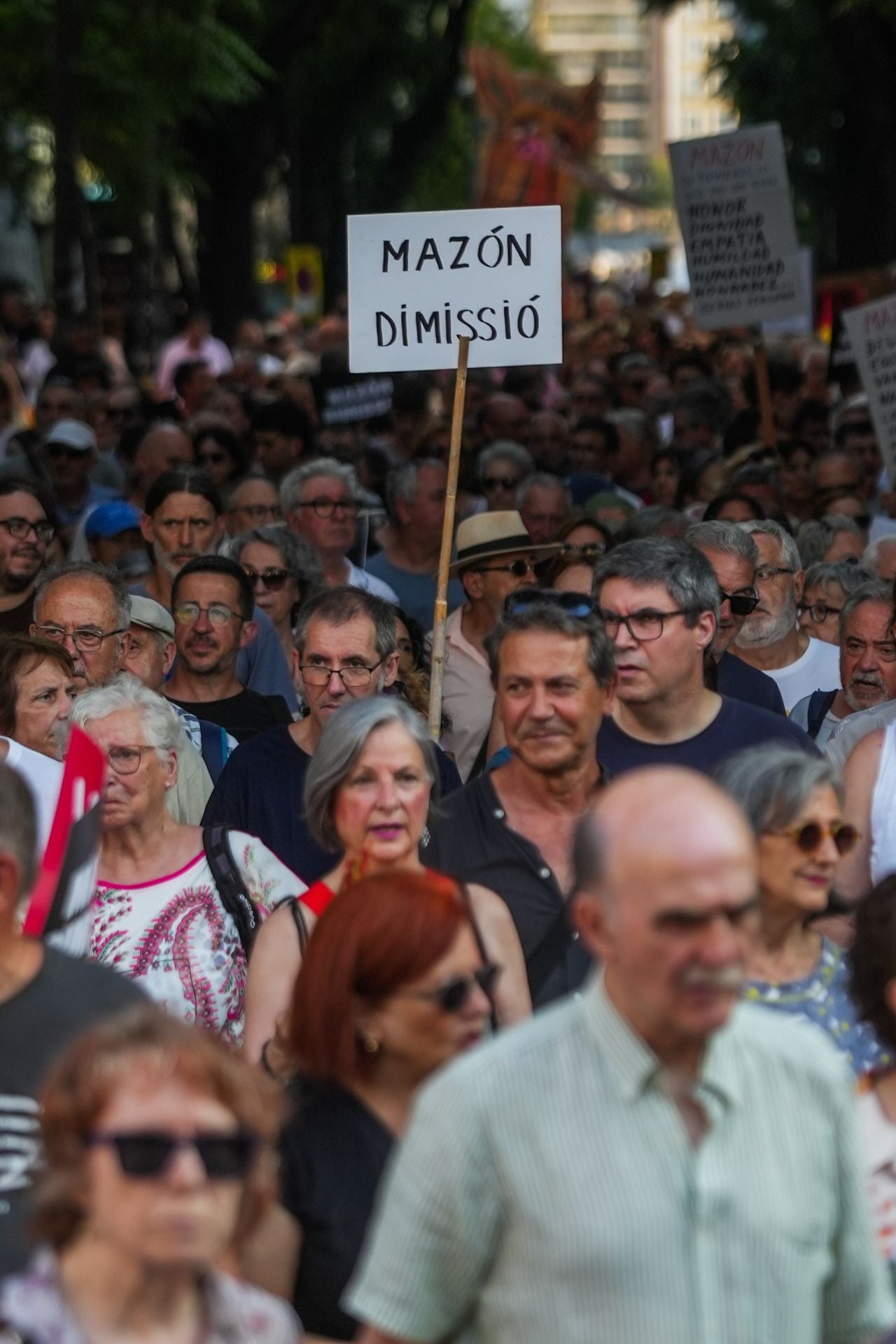 FOTOS | Octava manifestación contra la gestión de la dana en Valencia