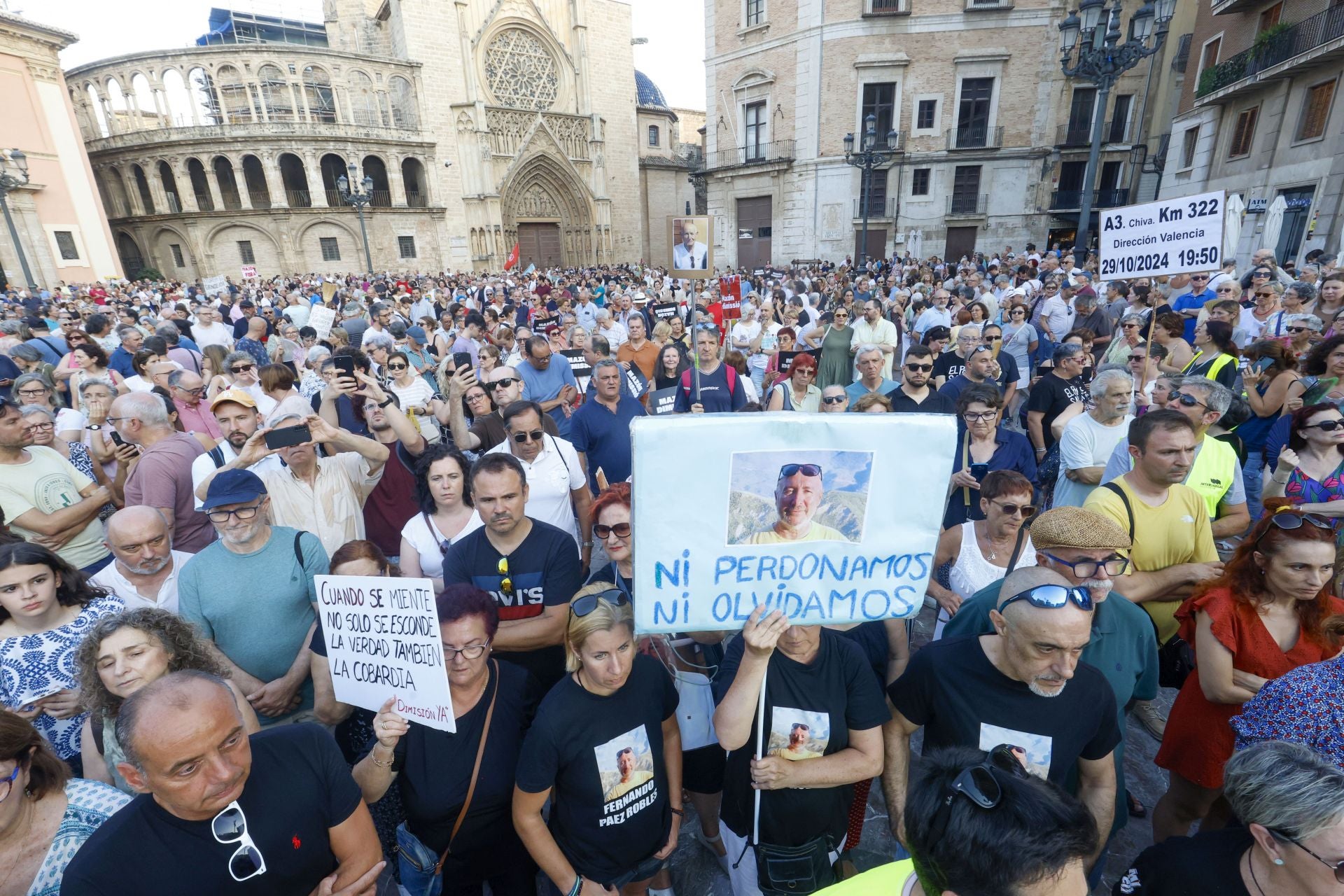 FOTOS | Octava manifestación contra la gestión de la dana en Valencia