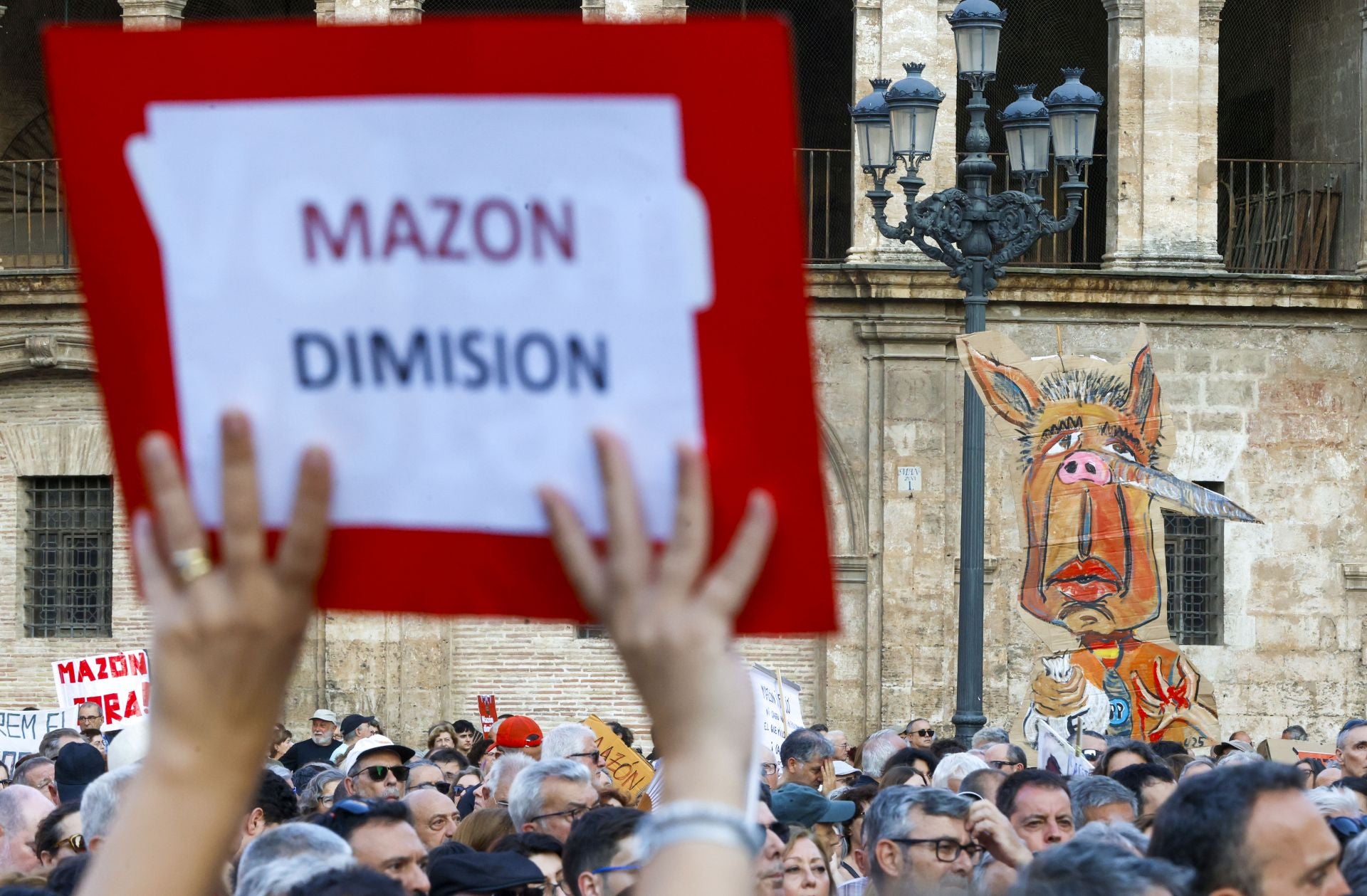 FOTOS | Octava manifestación contra la gestión de la dana en Valencia