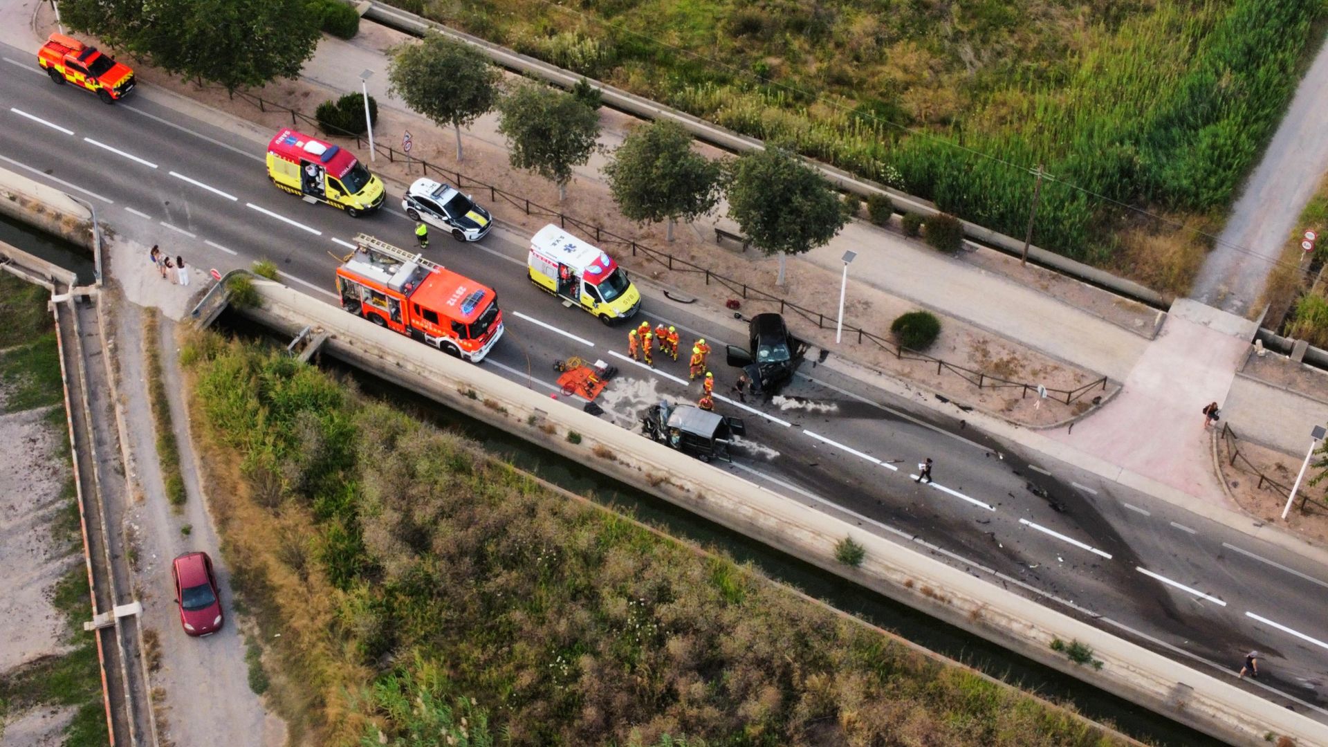 Muere un matrimonio en un accidente en Puçol