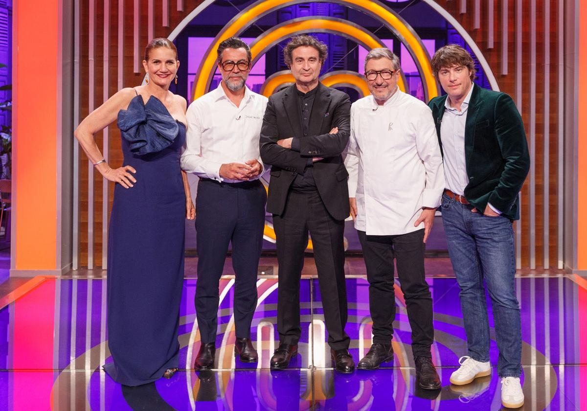 Los protagonistas de la final de 'Master Chef'.