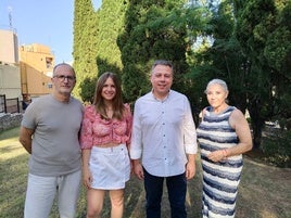 Concejales del PSP de l'Alcúdia de Crespins.