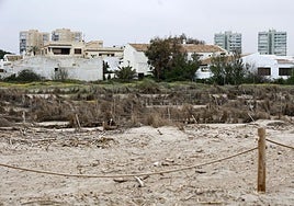 Zona del Saler afectada por los deslindes del Gobierno.