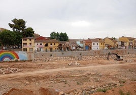 Zona afectada por la suspensión de licencias urbanísticas.