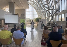 Presentación del Certamen Internacional en el Palau de la Música.