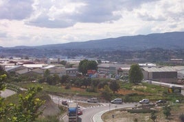 Uno de los polígonos industriales de Ontinyent.