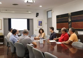 Reunión entre Ayuntamiento y CHJ sobre la reconstrucción.
