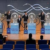 Un sorteo de la Lotería Nacional.