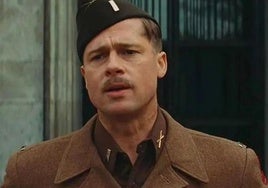 Brad Pitt en una escena de 'Malditos bastardos'.