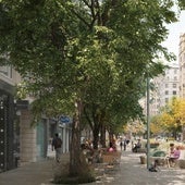 Recreación de la reforma de la avenida del Oeste y San Agustín.